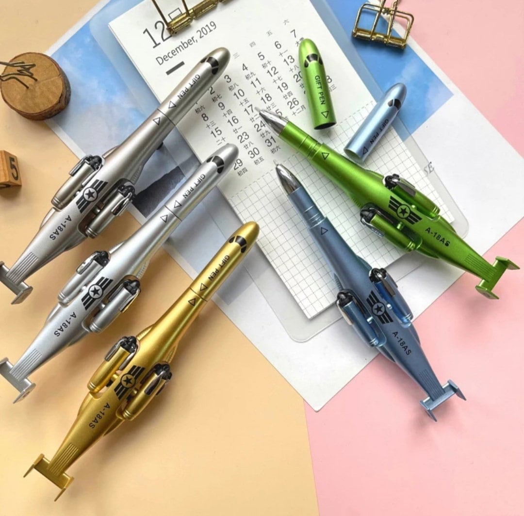1pc Creative Helicopter Gel Pen Military Pen Airplane Etsy