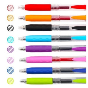 Deli 12 Pieces Rolling Ball Pens, Quick-Drying Ink 0.5 mm Extra