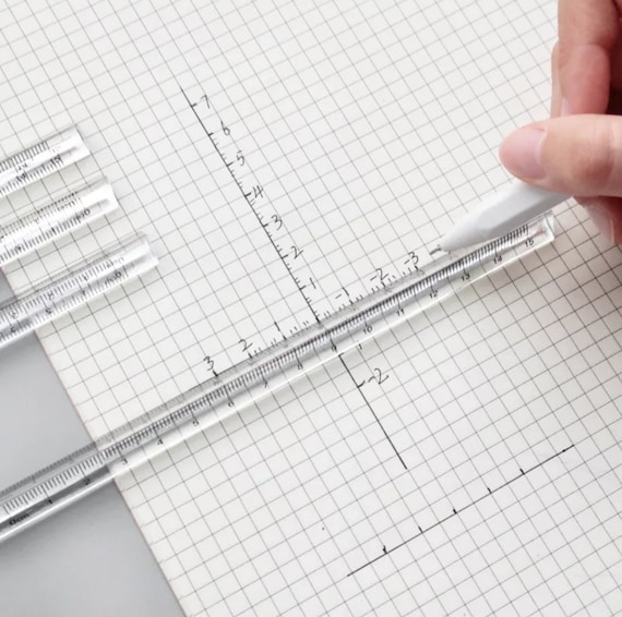 Transparent ruler cheap