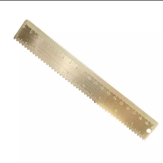 Aluminum Ruler (Metric) Pink