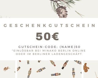 50 Euro gift voucher - value voucher gift idea