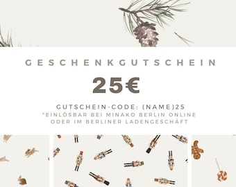25 Euro gift voucher - value voucher gift idea
