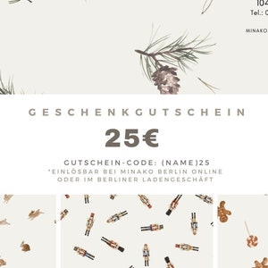 Chèque cadeau de 25 euros - idée cadeau chèque