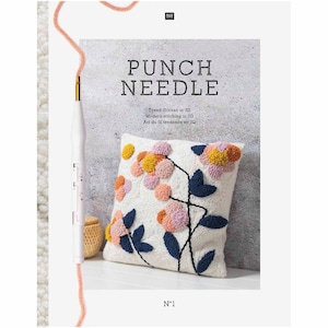 Punch Needle Book Trends Embroidery in 3D - patterns & tutorials Rico Design