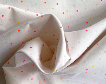 from 50 cm confetti neon fabric 100% cotton Rico Design