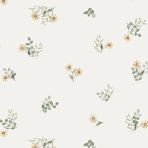 Buttercup Watercolor Jersey Fabric - half yard