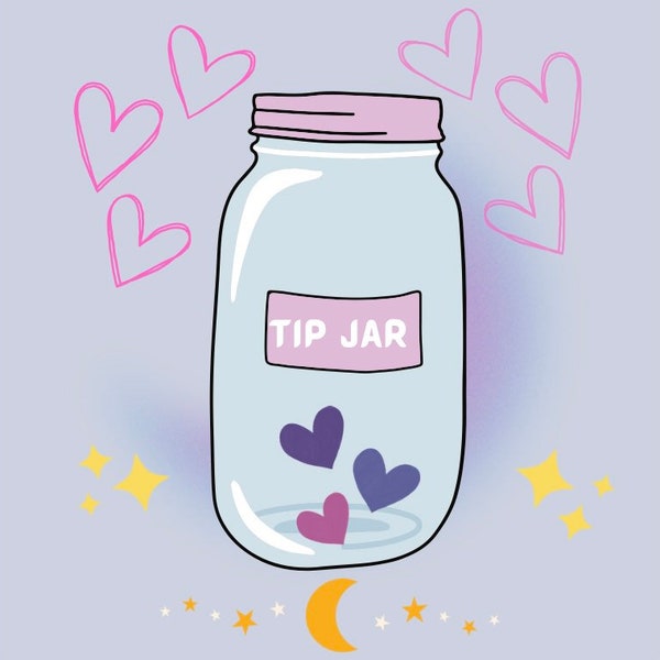 Tip Jar - Etsy