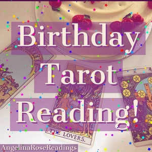 Verjaardag Tarot Lezing