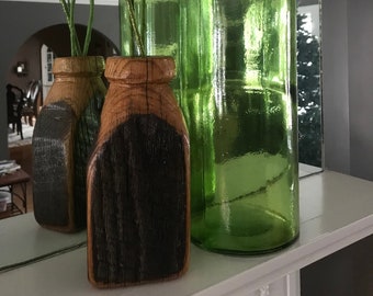 Reclaimed Barn Wood Vase