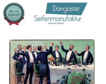 Jabón natural | Jabón | Jabón champú: Hombres | Sin aceite de palma | Vegano | Dangast | Manteca de karité | Cafeína | Jabón champú para hombres | [213]