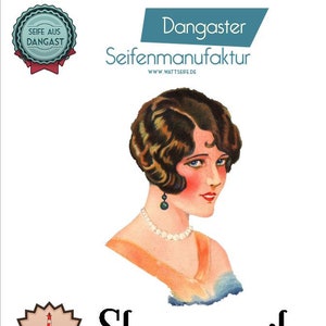 Naturseife | Seife | Shampoo: Braun | Palmölfrei | Vegan | Dangast | Sheabutter | Walnussextrakt | Shampooseife für dunkles Haar [211]