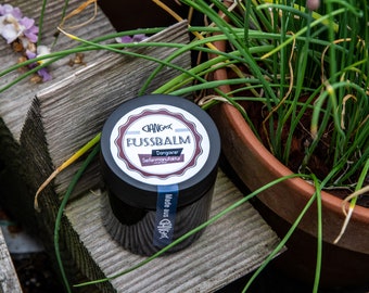 Fussbalm | Fußbalsam | Füße | Trockene Haut | Fußpflege | Creme | Pflege | Ingwer | Sheabutter | Natürlich | [349]