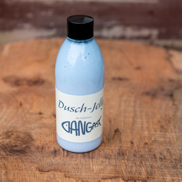 Duschjelly Blaubeere | Duschgel | Shower Gel | Body wash | Vegan | Recycling PET Flasche | 250ml | Frucht | Heidelbeere | [250]