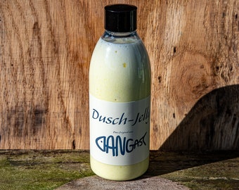 Duschjelly Orange-Cacao | Duschgel | Shower Gel | Body wash | Vegan | Recycling PET Flasche | 250ml | [253]