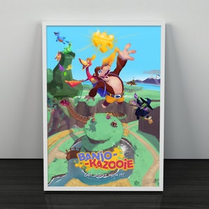 Feature] Print Your Own Banjo-Kazooie Nintendo Switch Box Art