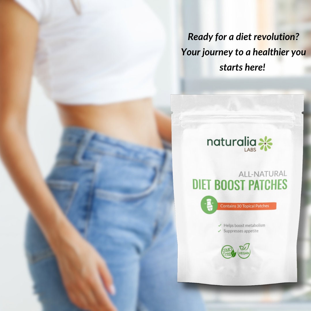 Diet Patches 30 Daily Discrete Patches Boost Metabolism, Suppress