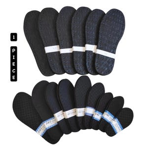 All Size Soles,Rubber soles, Felt soles for crocheting for slippers, sole for slippers, shoes soles, warm sole, baby soles,faux leather sole