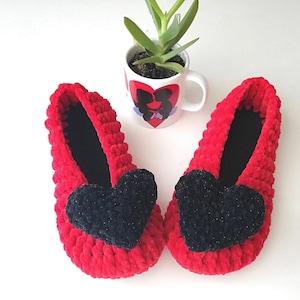 heart Cute Love Slippers, cozy comfy soft slippers, gifts for her, mother slippers, mom perfect gift for wife gift girlfriend gift for women
