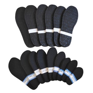 All Size Soles,Rubber soles, Felt soles for crocheting for slippers, sole for slippers, shoes soles, warm sole, baby soles,faux leather sole