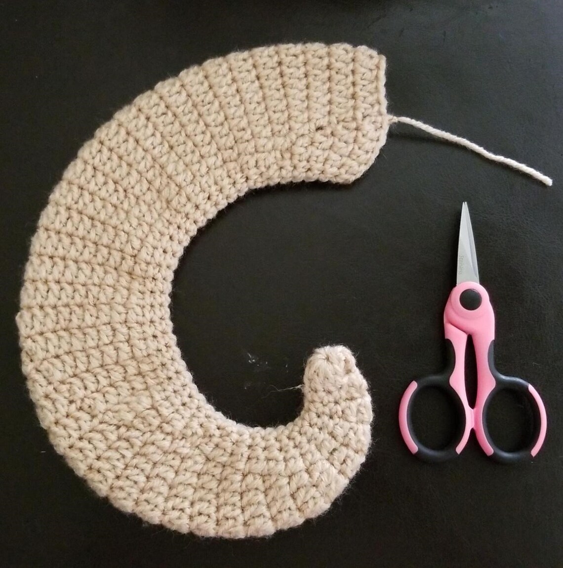 T Long Ram Horn Crochet Pattern Etsy