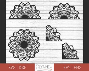 Download Mandala Corner Svg Etsy
