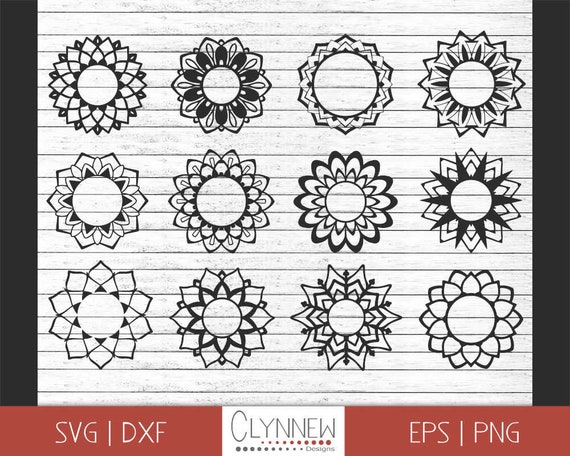 Download Mandala Frame Svg Mandala Border Svg Circle Frames Etsy