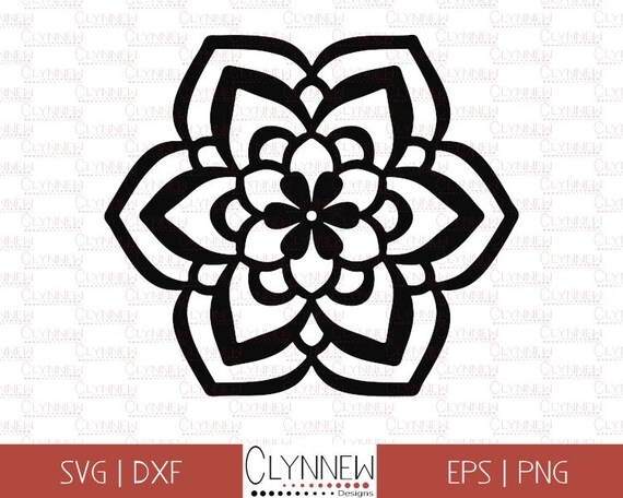Download Fajarv: Simple Flower Design Black And White Png
