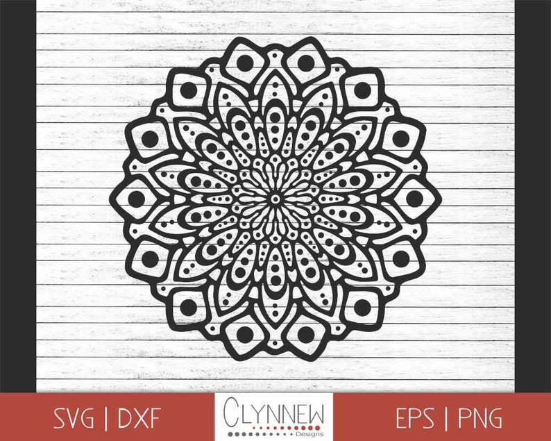 dot mandala svg mandala circle svg dot mandala template etsy