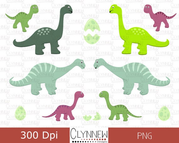 Download Free Cute Dinosaur Clipart Dinosaur Png Baby Dinosaurs Digital Etsy SVG Cut Files