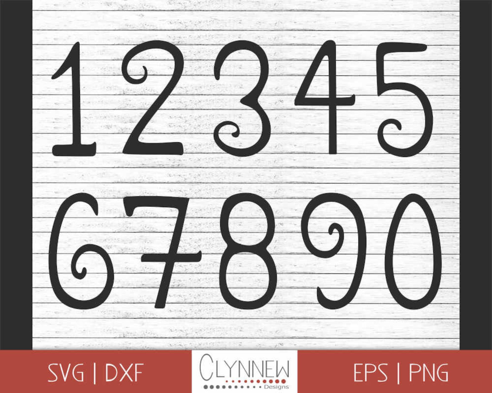 Printable Fancy Numbers - Customize and Print