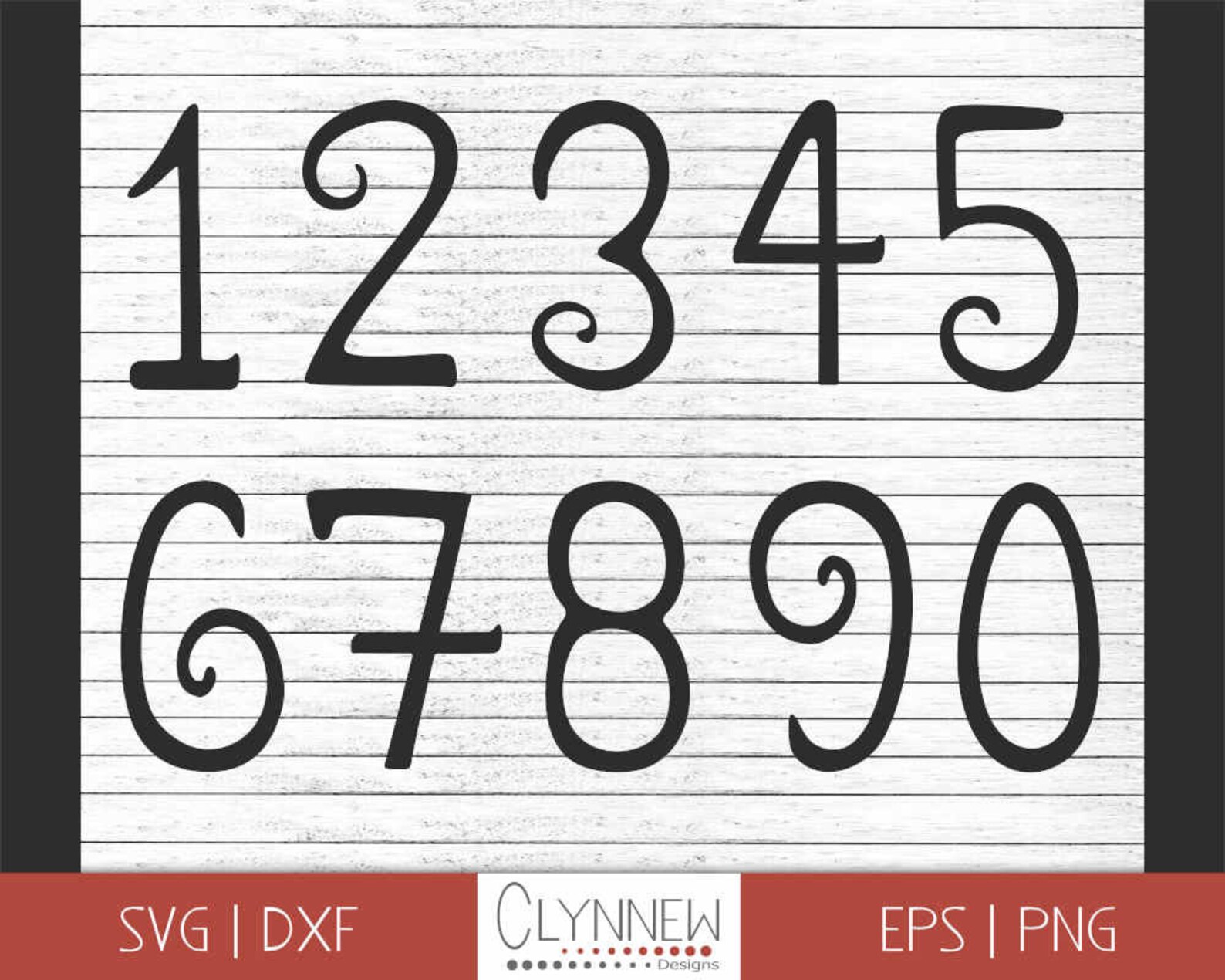 Printable Fancy Numbers