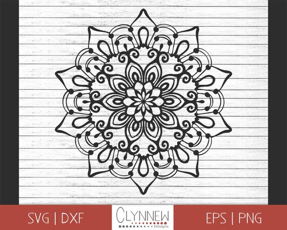 Download Mandala Svg Large Mandala Design Black Mandala Art Hand Etsy