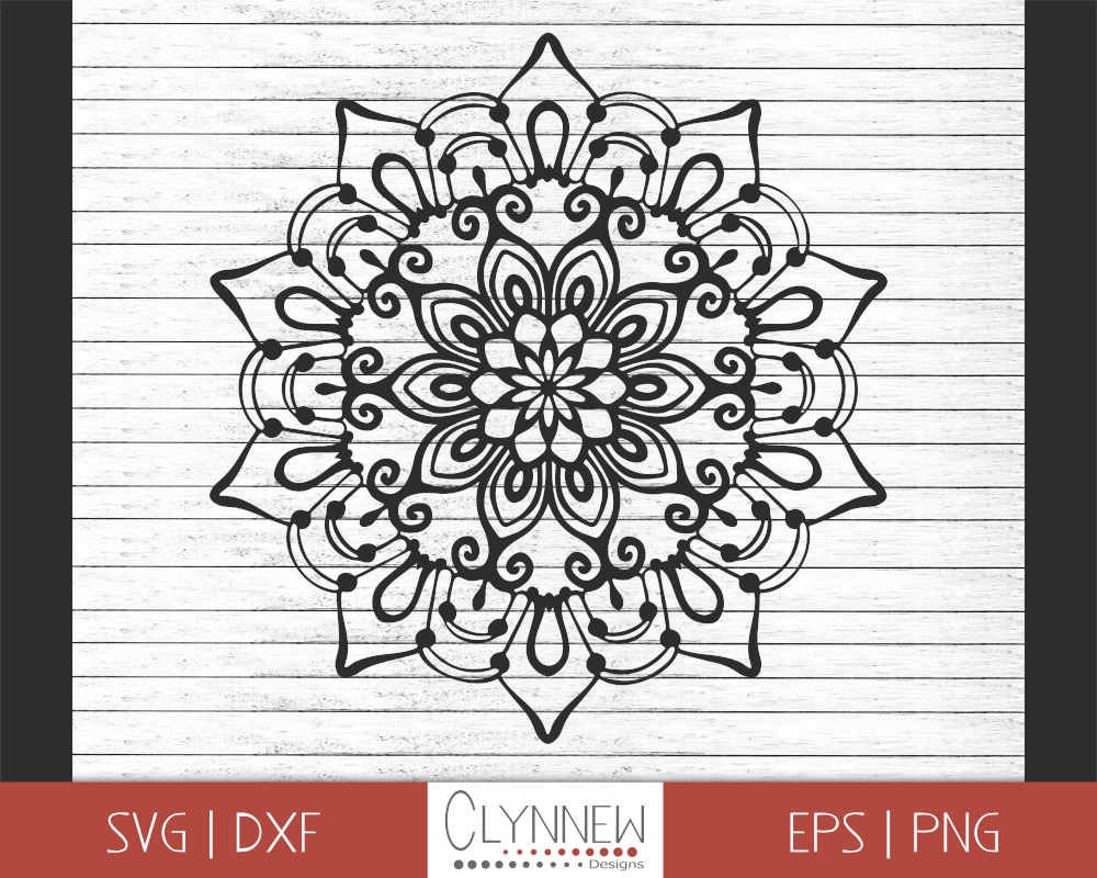Download Mandala Svg Large Mandala Design Black Mandala Art Hand Etsy