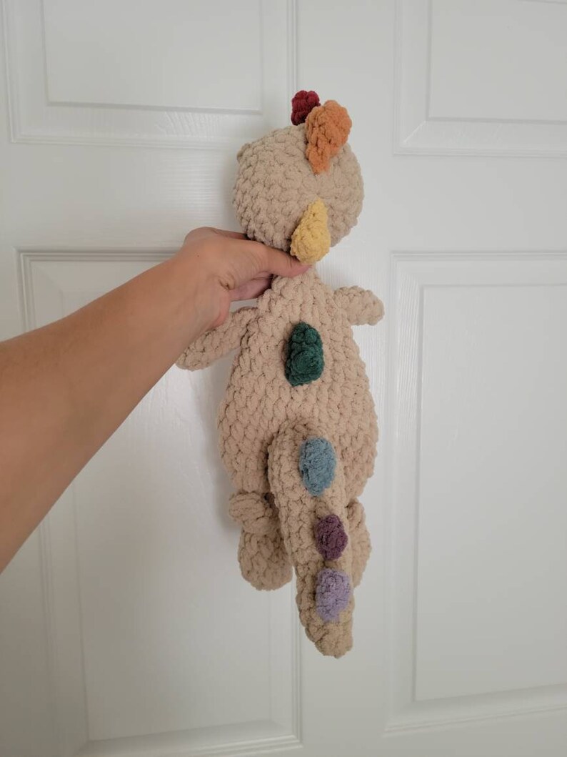 Dino Snuggler Dino Lovey Baby Dino Toy Dinosaur Plush Etsy
