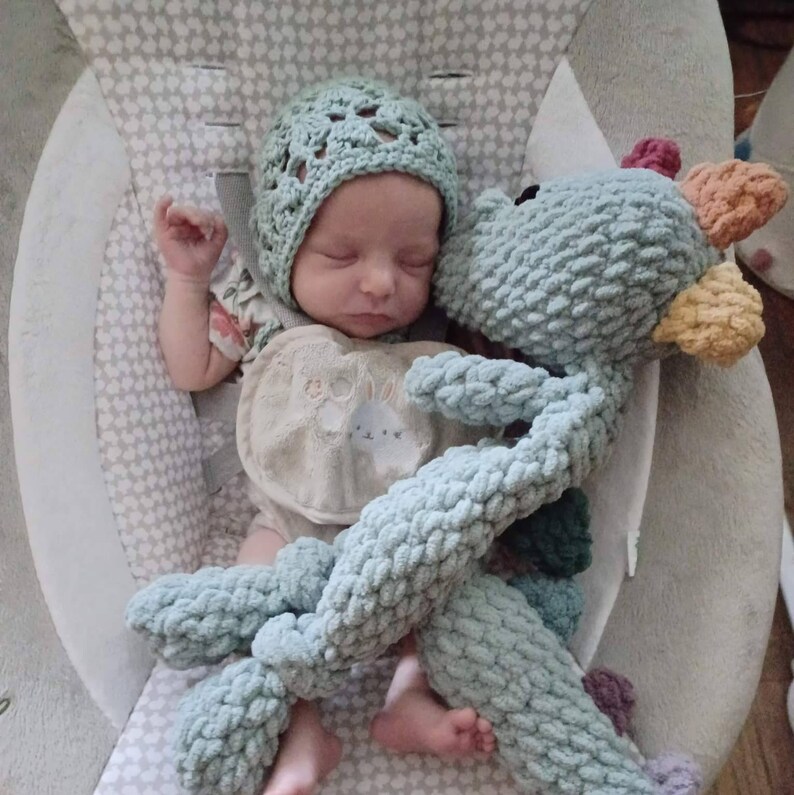 Dino Snuggler Dino Lovey Baby Dino Toy Dinosaur Plush Etsy