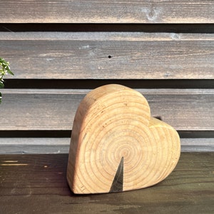 Holzherz | Dekoherz zum hinstellen | handgemacht