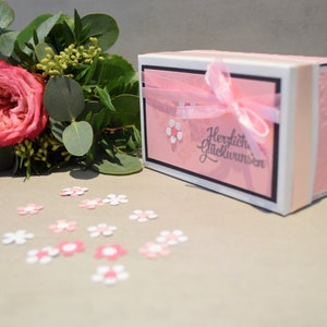 Explosionsbox zur Hochzeit