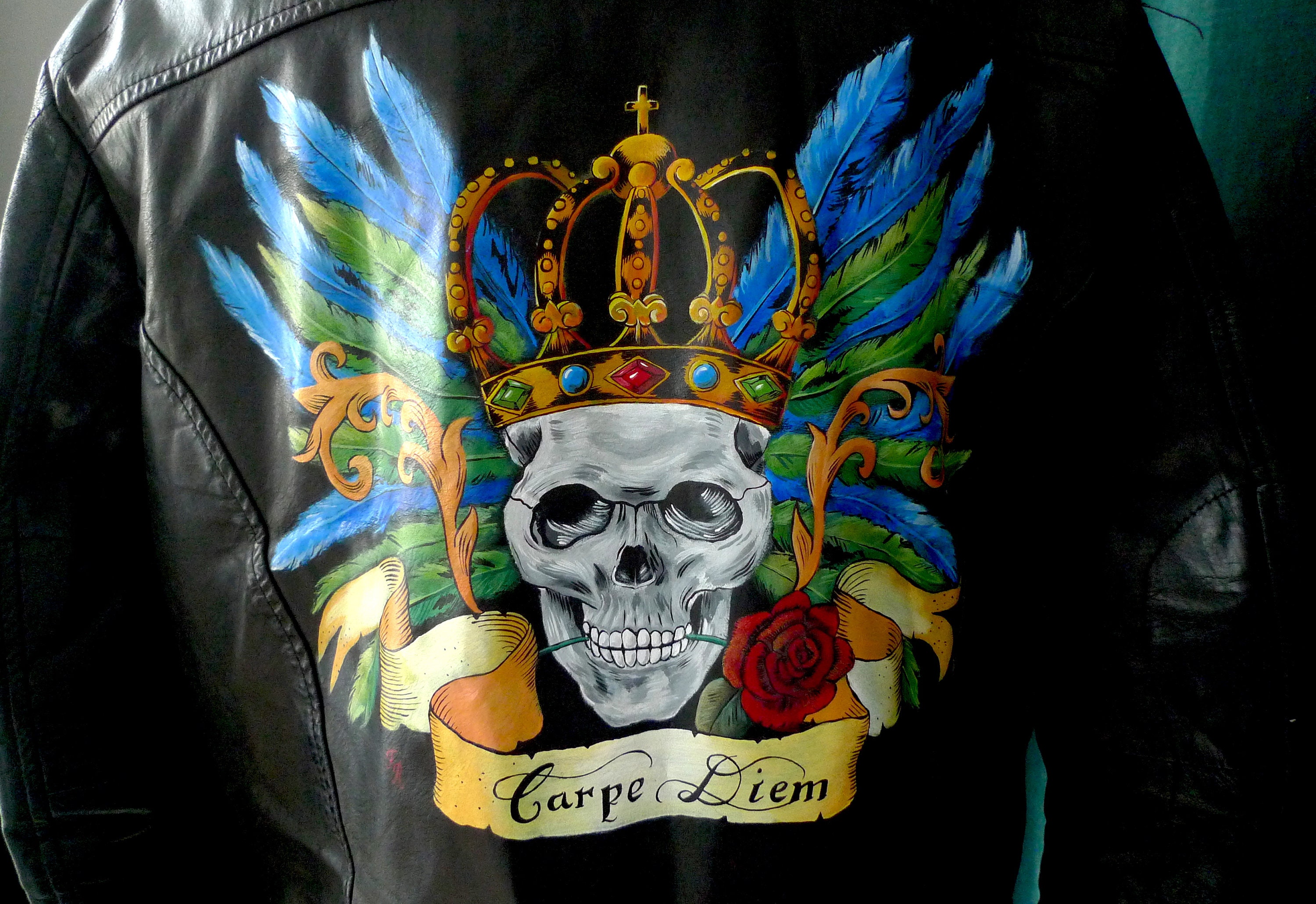 Carpe diem store motorcycle jacket