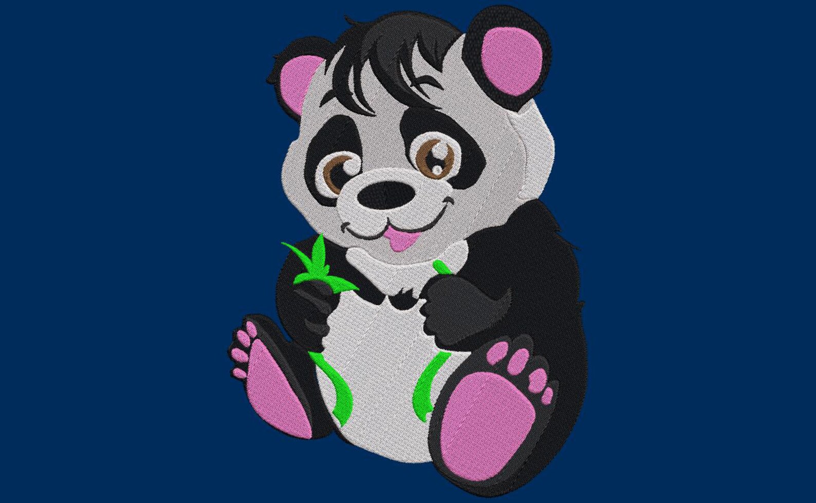 Machine embroidery design panda  etsy Machine embroidery design panda  etsy