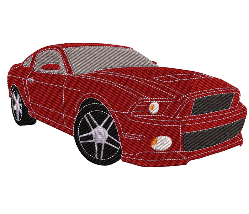 Car Machine Embroidery Design - Etsy
