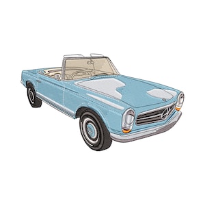 Auto Stickdatei Design