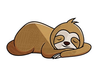 Diseño de bordado de máquina perezosa