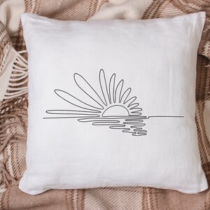 Sunset, Sunrise, Embroidery Design - Etsy