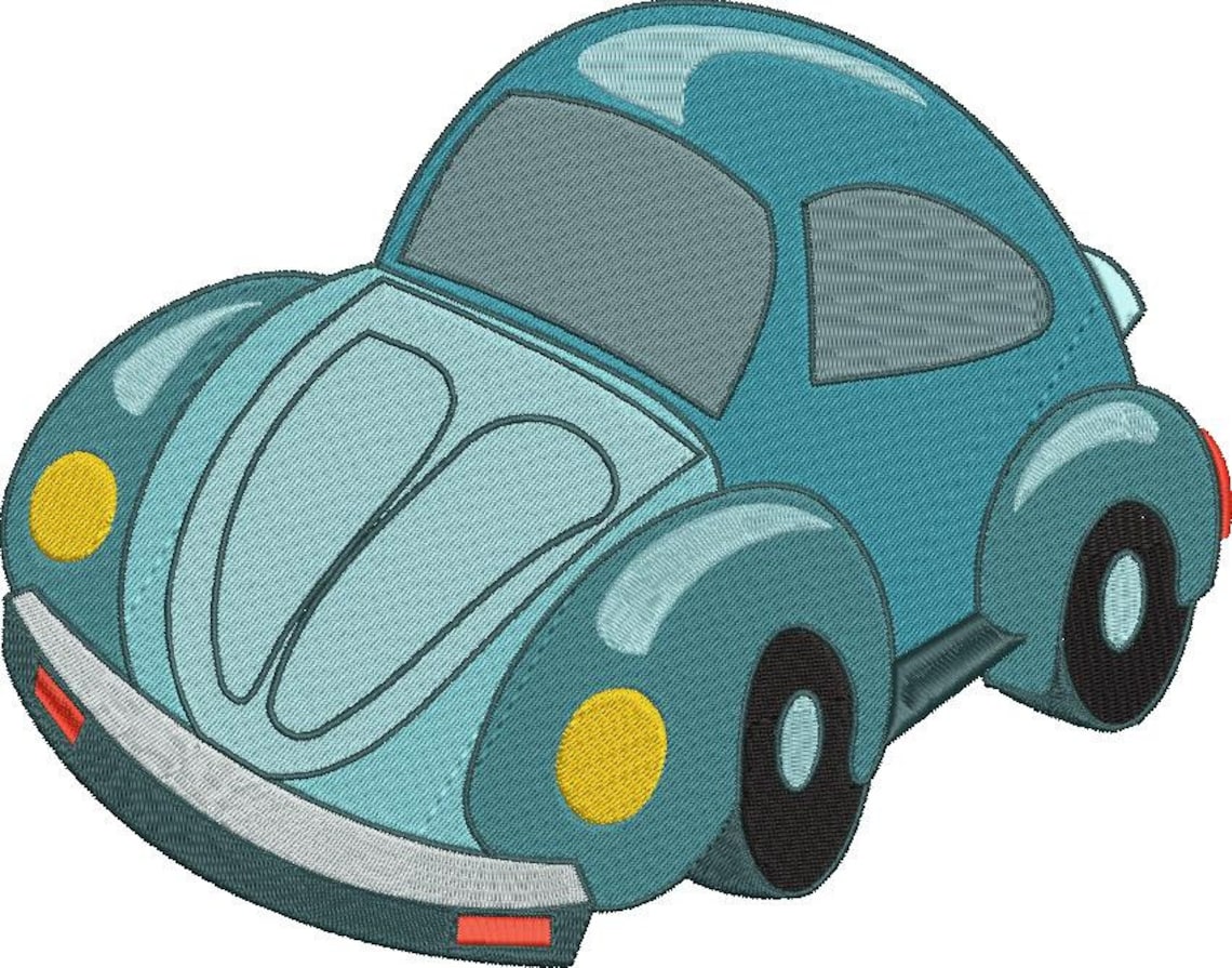 Retro Car Machine embroidery design Car in 6 sizes Etsy