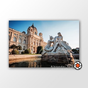 Tableau sur toile du Kunsthistorisches Museum de Vienne - Cette peinture murale vous fera sourire - style et inspiration pour votre intérieur