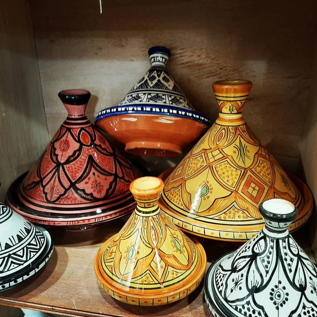 Set of 3 Moroccan Tagines Etsy UK