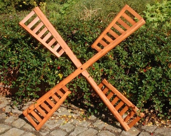 Aile P 80 cm, aile en bois pour moulin à vent, imprégnée, 80 cm