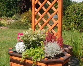 Terracotta Blumenkasten mit Wunschzahl  Balkonkasten Gravur  Natur  Geschenk zum Geburtstag 50. Jahrestag Jubilum  Pflanzkasten aus Ton -  Etsy.de