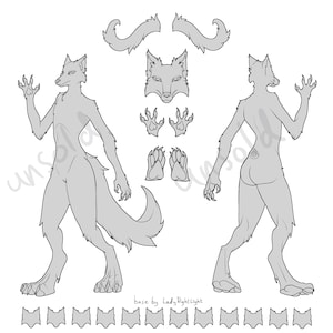 Anthro Fox Base
