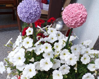 Silikonform große Allium , Zierlauch, Gartenstecker, Blütenkugel